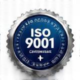 ISO 9001 certification badge